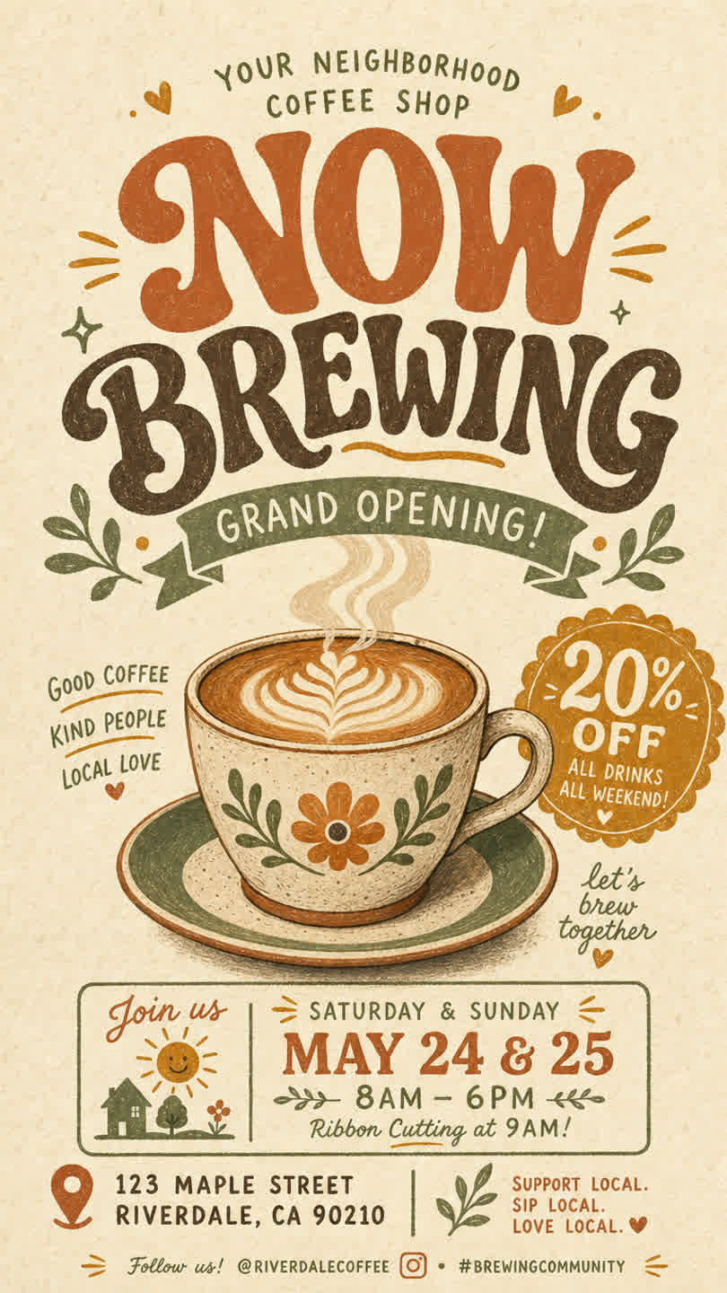 Local flyer